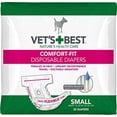 thumbnail image 1 of Pañales para Perros Vet's Best Comfort Fit Desechables para Hembra Pequeña, 1 of 7