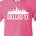 thumbnail image 4 of Inktastic Dallas Texas Skyline TX Cities Youth T-Shirt, 4 of 5
