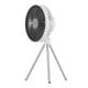 thumbnail image 2 of Mini ventilador de mesa con trípode, ventilador colgante USB con luz nocturna, ventilador portátil, 3 velocidades de aire blanco BLESIY Ventilador de refrigeración portátil, 2 of 7