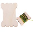 thumbnail image 2 of 10Pcs Wood Yarn Winder Embroidery Thread Winders Wood Thread Bobbins for Efficient Sewing and Embroidery Organization, 2 of 4