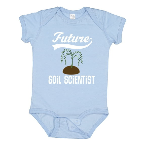 Inktastic Future Soil Scientist Boys or Girls Baby Bodysuit