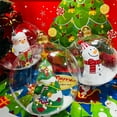 thumbnail image 4 of Daily Mix Store 24 Inch Inflatable Christmas Ball, PVC Decorated Ornament with LED Light,Outdoor Waterproof Xmas Decor for Yard, Garden, Porch & Pool, 4 of 9