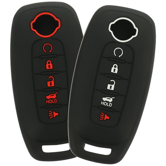 unbranded 2pcs Key Fob Cover Compatible For Altima Key Fob Case Car Key Fob Protector