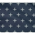 thumbnail image 4 of oneOone Cotton Flex Fabric Plus Sign Kasuri Print Fabric BTY 40 Inch Wide, 4 of 4