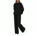 thumbnail image 6 of Hpapadks Women's Lounge Sets Matching Fall Long Sleeve Solid Crewneck Sweatshirt Pant 2 Piece Sweatsuits Tracksuit for Women, 6 of 6