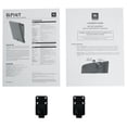 thumbnail image 4 of 8) JBL SLP14/T-BK Sleek Low-Profile On Wall Mount 4" 70v Commercial Speakers+Amp, 4 of 20
