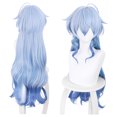 thumbnail image 4 of Juego Genshin Impact Ganyu Cosplay disfraz accesorios para mujeres adultas niñas juego de rol fantasía Xicha Linkage vestido peluca falda, 4 of 5