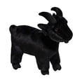 thumbnail image 1 of Animal de peluche de peluche decorativo juguete suave actividad presente oveja de peluche animal negro y M, 1 of 9