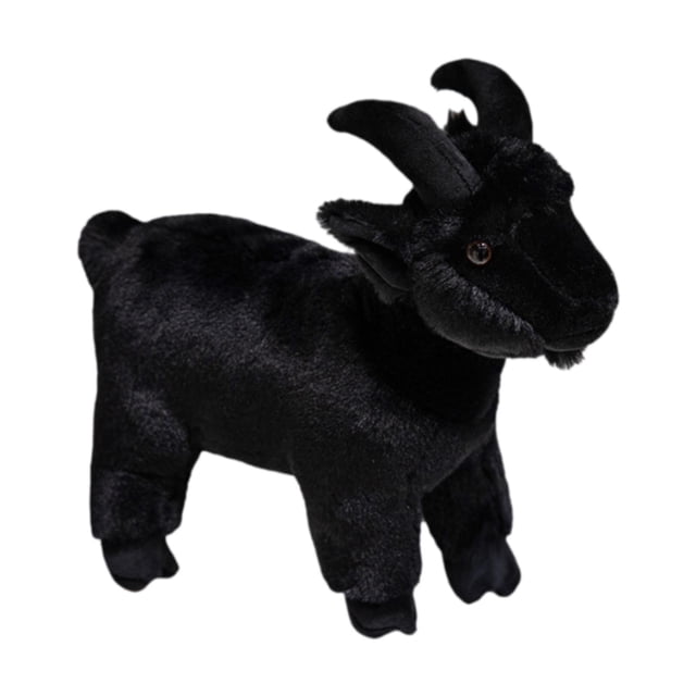 Animal de peluche de peluche decorativo juguete suave actividad presente oveja de peluche animal negro y M