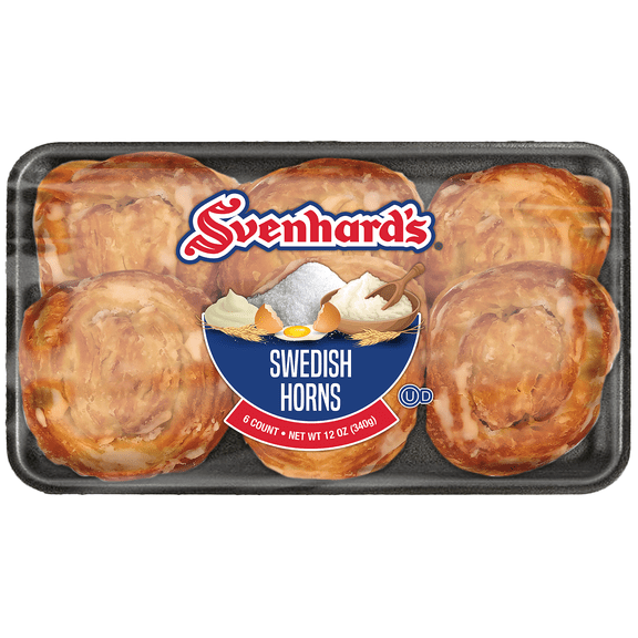 Svenhard's Swedish Horn Pastries, 12 oz, 6 Count
