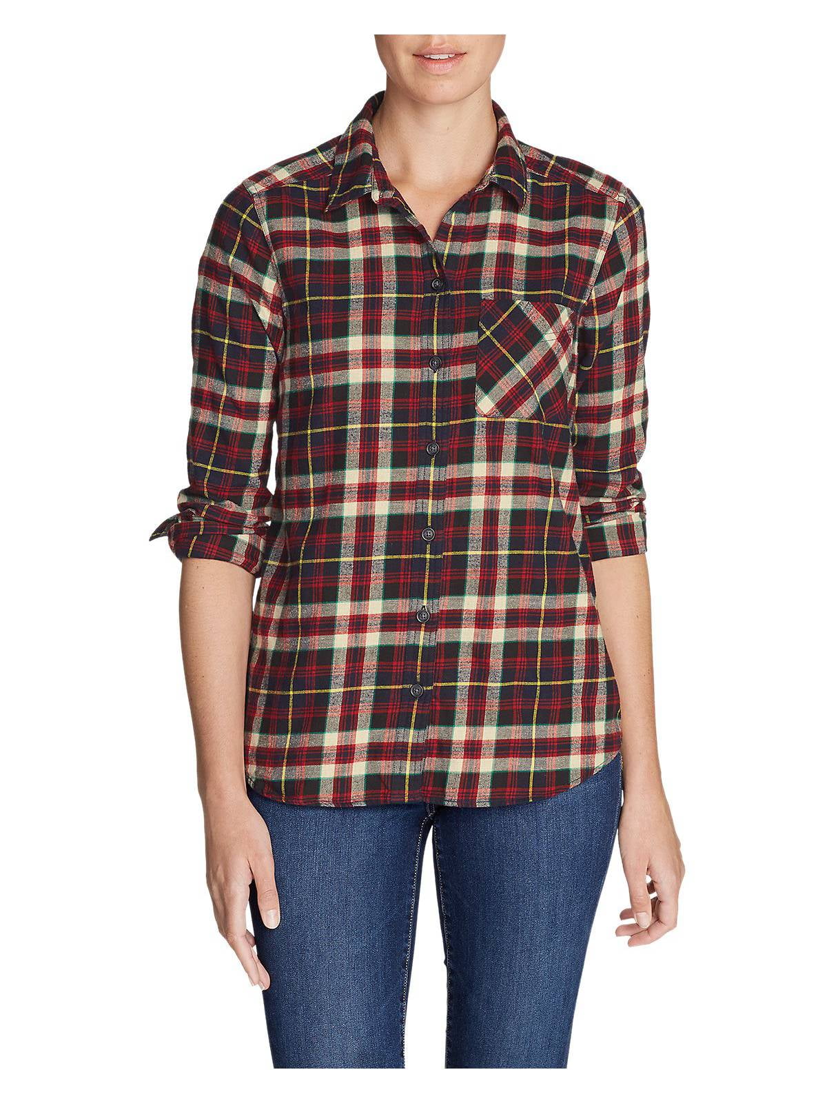 Eddie Bauer Eddie Bauer Women's Stine's Favorite Flannel Shirt