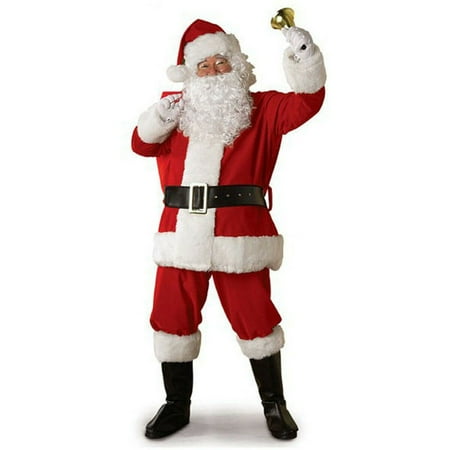 Adult Christmas Santa Claus Costume Women Men Fancy Dress Adult Suit Cosplay Party Outfit