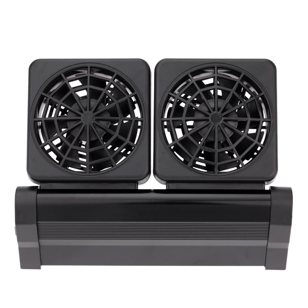 Aquarium Cooling Fan Fish Tank Cold Wind Chiller Adjustable 2 Level Wind 100240V