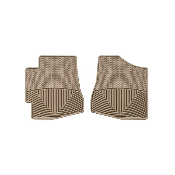 WeatherTech All-Weather Floor Mats compatible with Highlander, RX - 1st Row (Driver & Passenger), Tan