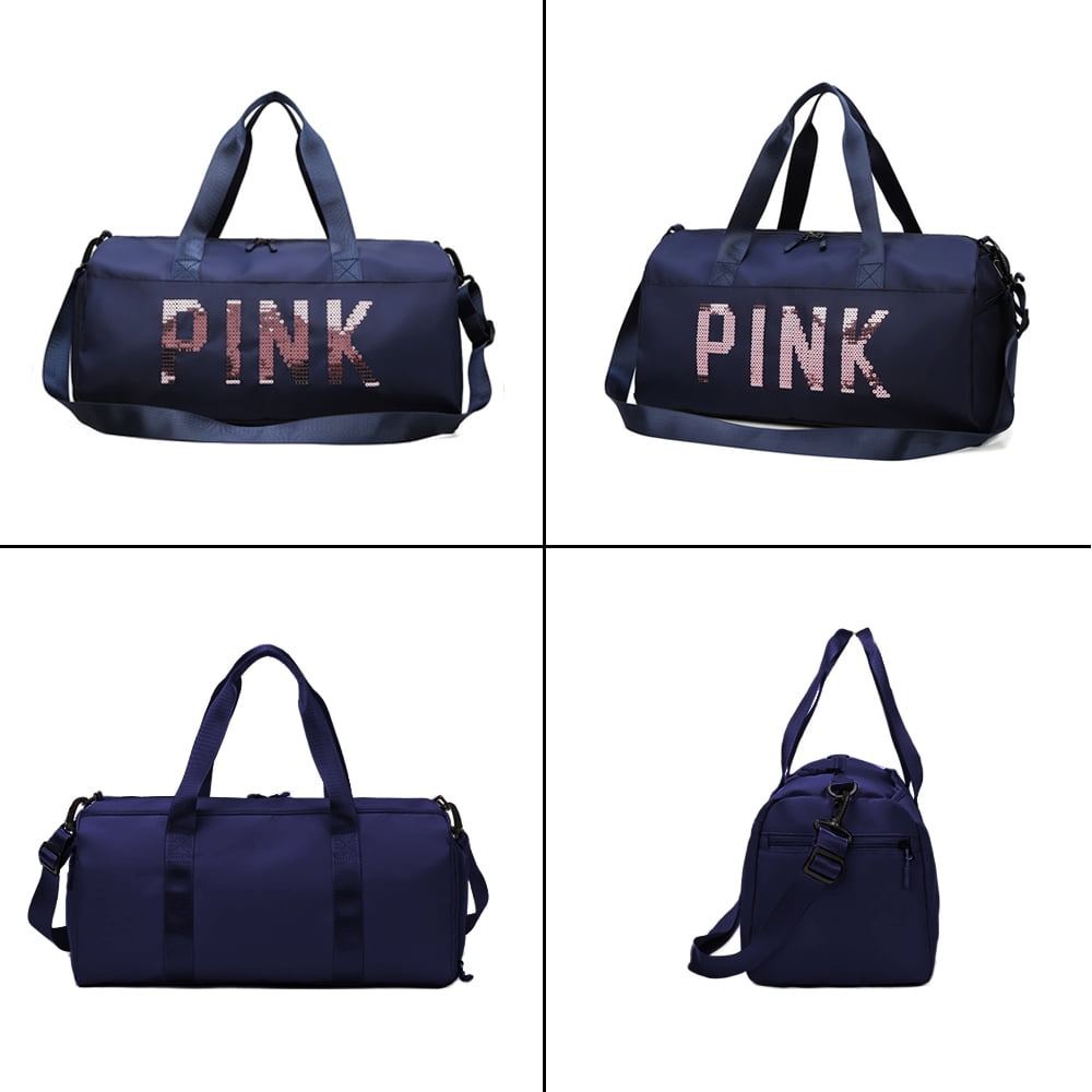 Gym Bag Travel Sports Duffel Bag for Men and Women Weekender Bag Workout Tote Bag with Dry Wet Pocket & Shoes Compartment