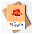 thumbnail image 1 of Banshee Daub Colorful Festival Wedding Cards Congratulations Greeting Envelopes, 1 of 3