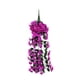 thumbnail image 2 of Artificial Violet Rattan Hanging Orchid Basket | Silk Simulation Flower Vine | Lifelike Wall Décor for Living Room Balcony Home | 90 cm Long | 2-5 cm Flowers | 1 Piece, 2 of 7