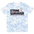 thumbnail image 3 of Inktastic Stroke Survivor Red Ribbon Awareness T-Shirt, 3 of 5