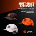 thumbnail image 6 of ONIX Pickleball Premier Lite Adjustable Hat — White, 6 of 6