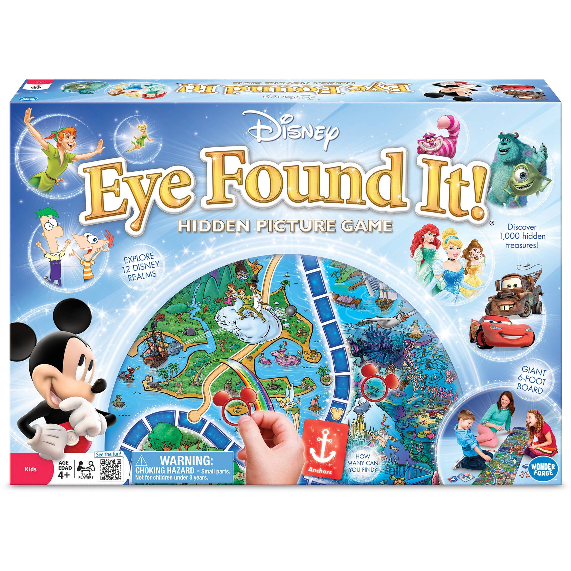 Wonderforge World of Disney Eye Found It Board Game for sale online