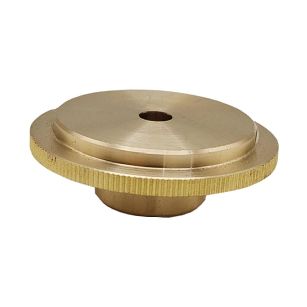 Tapa de válvula inferior de cuerno francés de cobre Fácil instalación Tapa de válvula desmontable para XXL