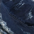 thumbnail image 3 of CoCopeaunt Sun Protection Sun Hat for Women Men Wide Brim Denim Bucket Hat Fashion Cuff Caps Comfy Outdoor, 3 of 6