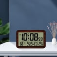 thumbnail image 4 of Reloj despertador digital con función de repetición y calendario, ideal para el hogar. 201x124x26 cm, 4 of 9