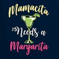 thumbnail image 5 of Wild Bobby, Mamacita Needs a Margarita Mother's Day Unisex Crewneck Sweatshirt, Navy, XX-Large, 5 of 6