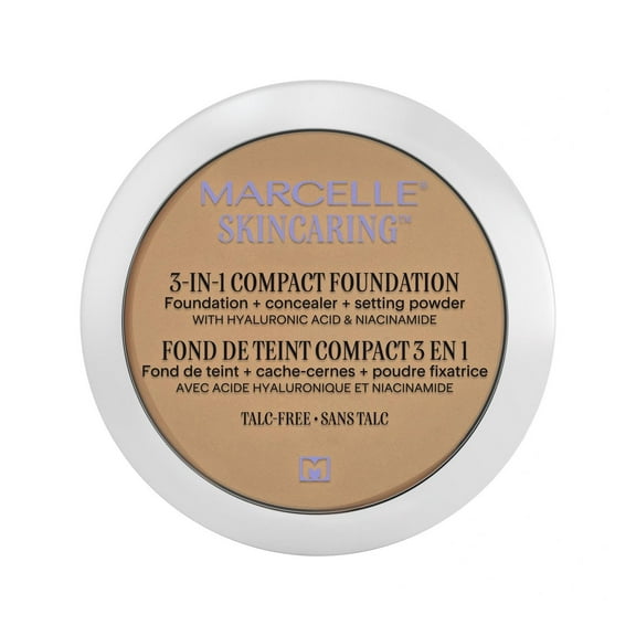 Marcelle Skincaring 3 in 1 Compact Foundation Buff Beige