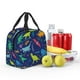 thumbnail image 5 of Easygdp Dinosaurs Bolsa Térmica Premium - Tela Oxford Impermeable, Gran Capacidad, Bolsillo Frontal, Unisex para Trabajo, Escuela, Actividades al Aire Libre y Picnics, 5 of 8