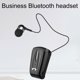 thumbnail image 1 of Gwong Electrónica 1pc Fineblue F-V6 Auricular inalámbrico retráctil Diseño de clip de manos libres Compatible con Bluetooth 4.0 Estéreo Recargable Auricular para Negocios, 1 of 6