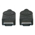 thumbnail image 2 of Manhattan High Speed HDMI Cable - ARC, 3D, 4K@30Hz, HDMI Male to Male, Shielded, 3 ft., Black, 2 of 4