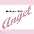 thumbnail image 2 of CafePress - Daddy's Little Angel (Pink) Baby Creeper - Baby Light Bodysuit, Size Newborn - 24 Months, 2 of 4