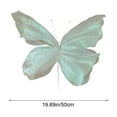 thumbnail image 3 of Valentine’s Day 3D Butterfly Outdoor Decorations for Weddings Birthday Parties Garden Events Courtyard Decor Festival Backdrops Mesh Butterfly Ornament for Indoor Outdoor Celebration Displays, 3 of 5