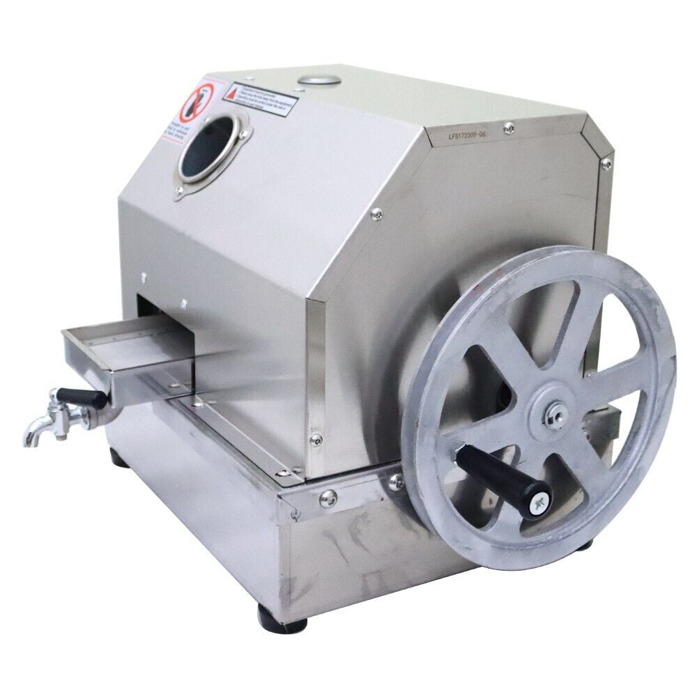 PreAsion 3 Rollers Commercial Manual Sugar Cane Juicer Machine Stainless Steel Sugarcane Juicer Machine