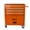 Orange, variant on 4 Drawers Multifunctional Tool Cart with Wheel Steel Tool Chest Storage Cabinet