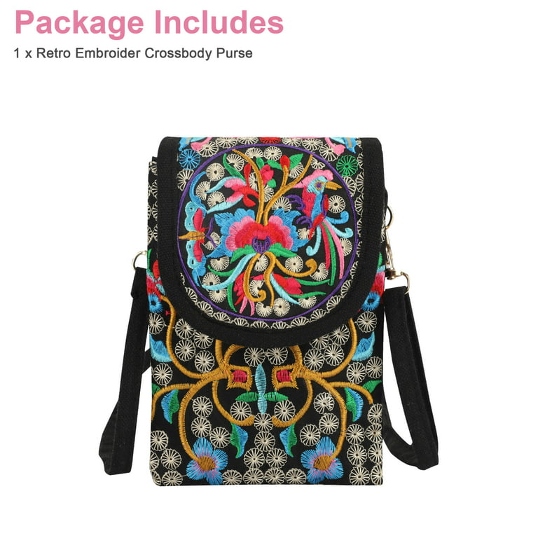 Embroidery Phone Bag Chinese Embroidery Phone Bag Cross Body 