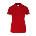 thumbnail image 1 of Playera Tipo Polo Piqué con Silueta para Dama · 50% Algodón 50% Poliéster, 1 of 3
