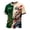 Army Green, variant on USA 2026 Soccer Cup Style V-Neck Jersey for Men, Short Sleeve Breathable Top with Dynamic Star & Ball Graphic, Lightweight Athletic Shirt, 1 PC Army Green L