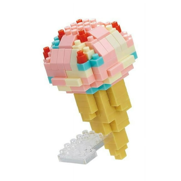 Nanoblock NAN20848 Ice Cream Foods Collection Series Kit - Box of 12