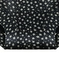 thumbnail image 5 of Purcolt Cotton Underwear for Women Floral Print Stretch Cheeky Panties Soft Breathable Mid Waisted Full Coverage Briefs, 5 of 6