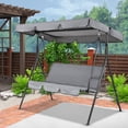 thumbnail image 4 of Waterproof Patio Swing Cover Dust-Proof 3 Person Swing Cover, 4 of 9