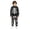 R79-Black2, variant on RMGVDSD Boys Clothes 2 Piece Fashion Hoodie Sweatsuit Set Halloween Skeleton Print Hooded Sweatshirt and Sweatpants Sets Children's Trendy Boys Clothes