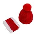 thumbnail image 2 of Kayannuo Christmas Newborn Baby Beanie For Boys Girls Cap Cotton Knitted Winter Warm Hats+Scarf Christmas Gifts, 2 of 3