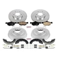 thumbnail image 3 of PowerStop Front and Rear Z23 Evolution Sport Brake Pad Rotor Drum and Shoe Kit Fits: FORD MAZDA MERCURY Select Models K15209DK, 3 of 10