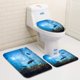 thumbnail image 1 of ABPHQTO Vida marina, pez, submarino Juego de alfombras de baño de 3 piezas Alfombra de baño Alfombra de contorno y tapa de inodoro ABPHQTO Cont-CHAPPLE-32493, 1 of 2