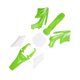 thumbnail image 1 of Kits de carrocería de carenado de guardabarros Colamx repuestos premium para Mini Dirt Bike Verde, 1 of 7
