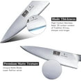 thumbnail image 4 of Kitchen Knife in Japanese High Carbon Steel, High-Class Chef's Knife 8 inch Professional Cooking Knife, Non-Slip Ultra Sharp Knives with Ergonomic Handle, 4 of 5