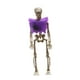 thumbnail image 2 of Colgante de esqueleto de Halloween morado, colgante de esqueleto humano, 2 of 7