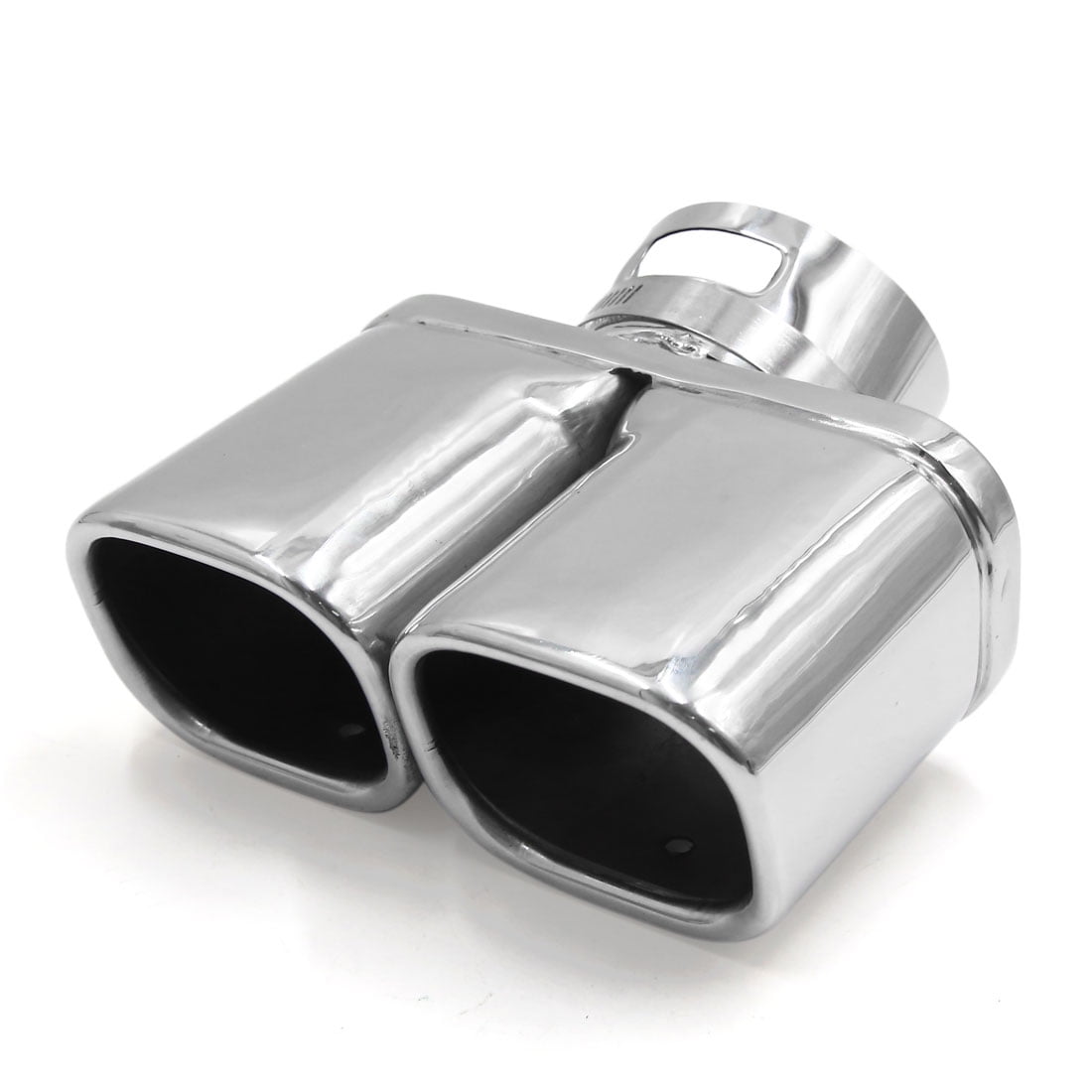 Vehicle Car Double Section Exhaust Muffler Silencer Stainless Steel Reduce Noise